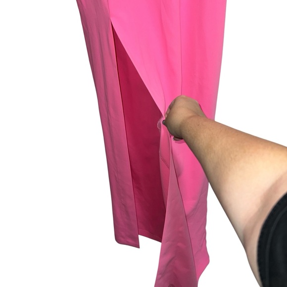 Amanda Uprichard x Revolve Cherri Strapless Maxi Gown In Shocking Pink - Picture 4 of 10